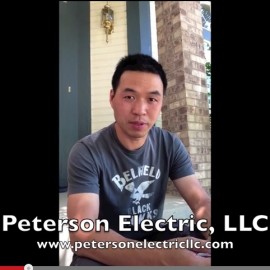 Loveland Electrical Testimonial of Peterson Electric, LLC For AC Unit